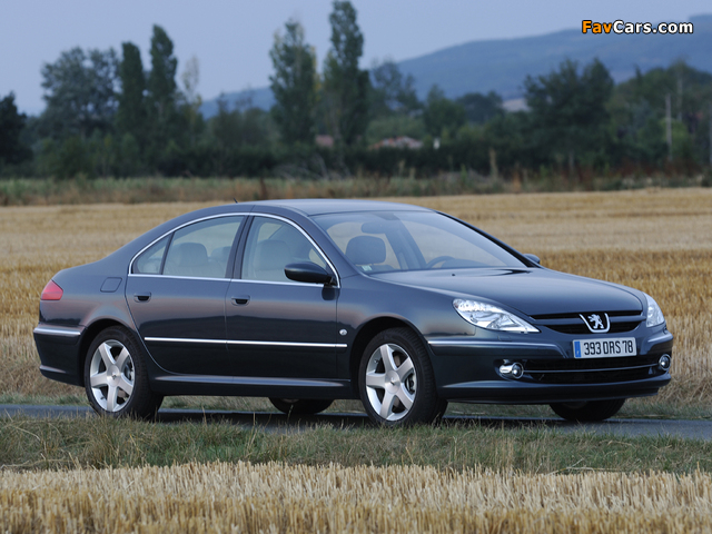 Peugeot 607 2004–10 images (640 x 480)