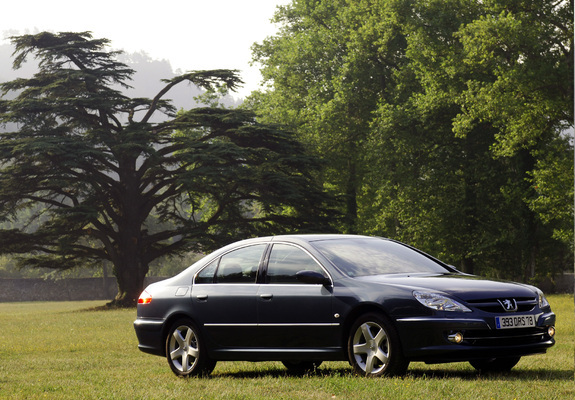 Peugeot 607 2004–10 photos