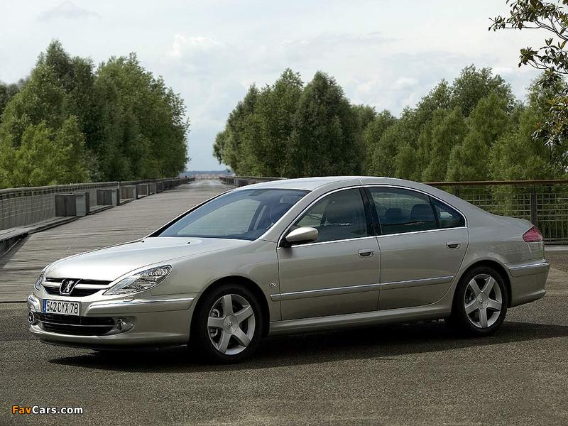 Peugeot 607 2004–10 pictures (800 x 600)