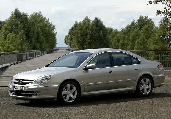 Peugeot 607 2004–10 pictures