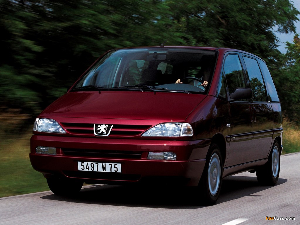 Peugeot 806 1998–2002 pictures (1024 x 768)