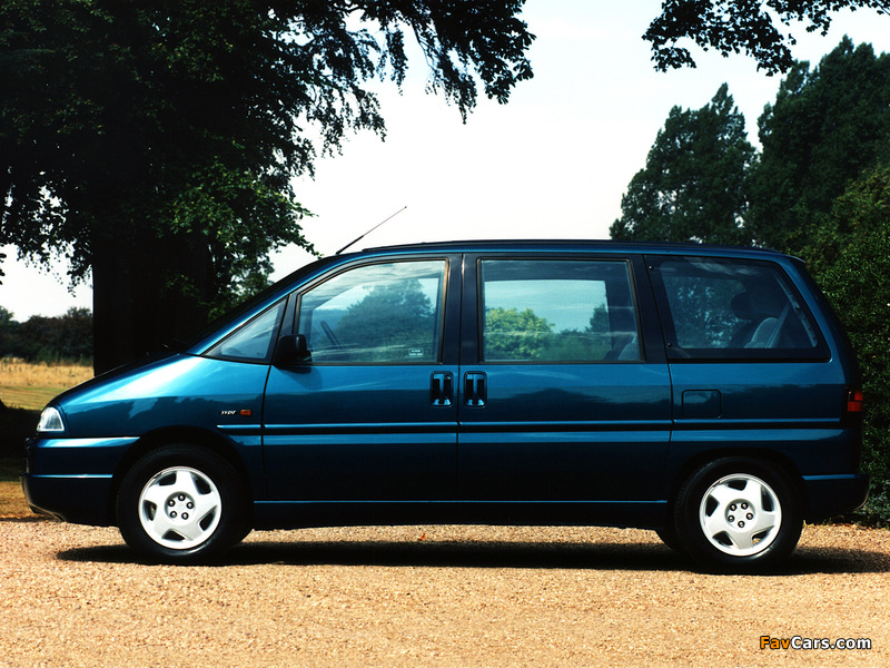 Peugeot 806 UK-spec 1998–2002 wallpapers (800 x 600)