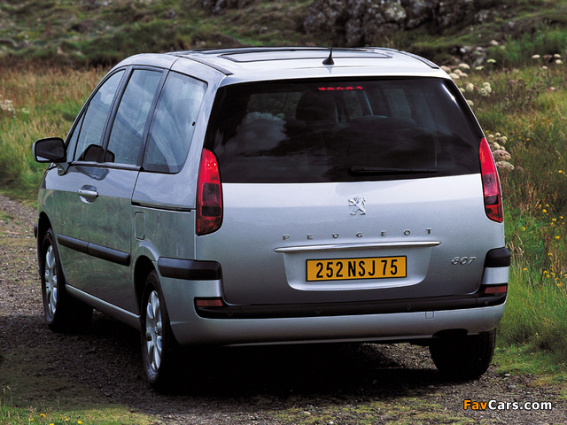 Peugeot 807 2002–07 photos (640 x 480)