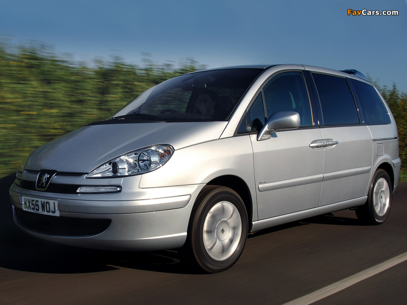 Peugeot 807 UK-spec 2008–10 images (800 x 600)