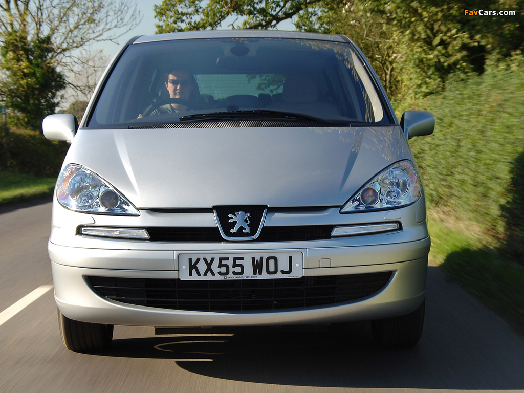 Pictures of Peugeot 807 UK-spec 2008–10 (1024 x 768)