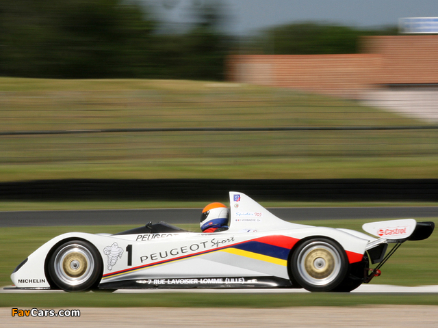 Images of Peugeot 905 Spider 1992 (640 x 480)