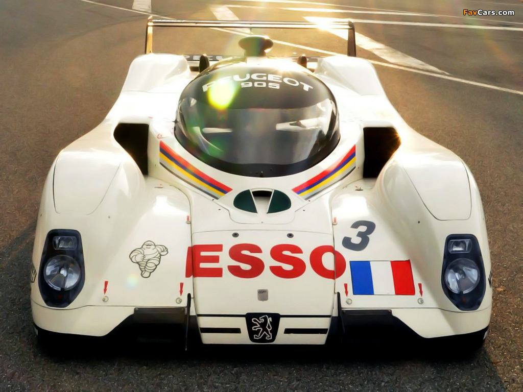 Peugeot 905B 1991–93 pictures (1024 x 768)