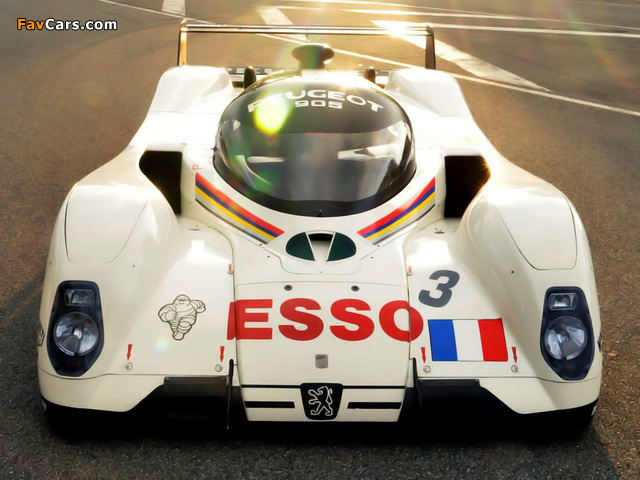 Peugeot 905B 1991–93 pictures (640 x 480)
