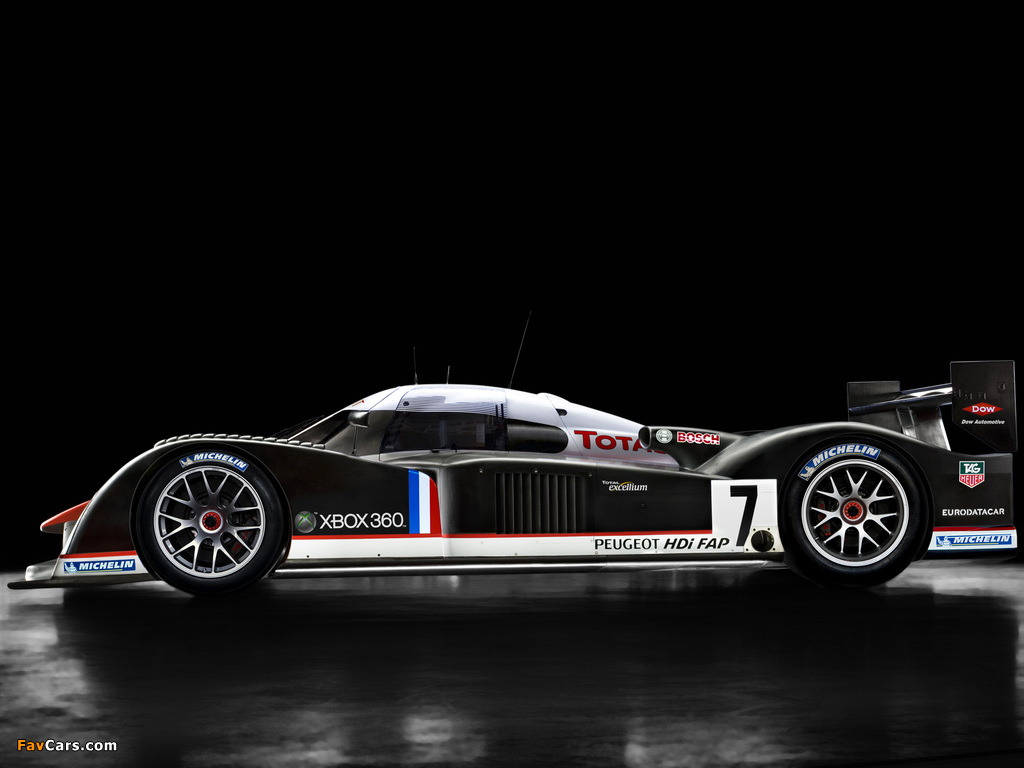 Peugeot 908 V12 HDi 2007 pictures (1024 x 768)