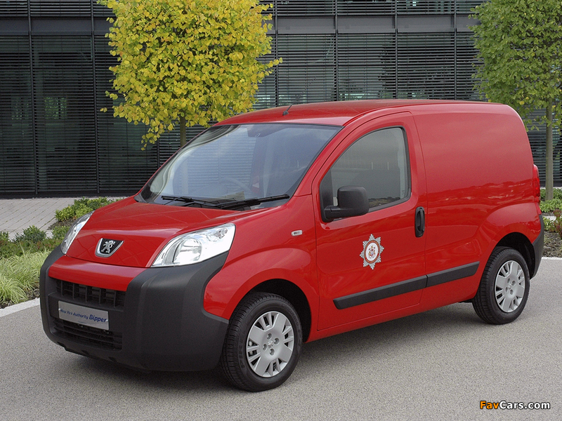 Peugeot Bipper Fire Authority 2008 wallpapers (800 x 600)