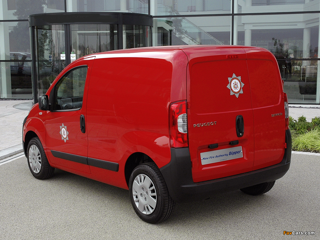 Pictures of Peugeot Bipper Fire Authority 2008 (1024 x 768)