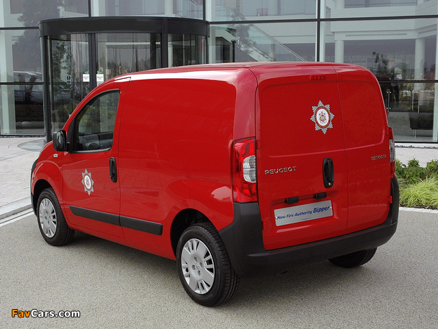 Pictures of Peugeot Bipper Fire Authority 2008 (640 x 480)