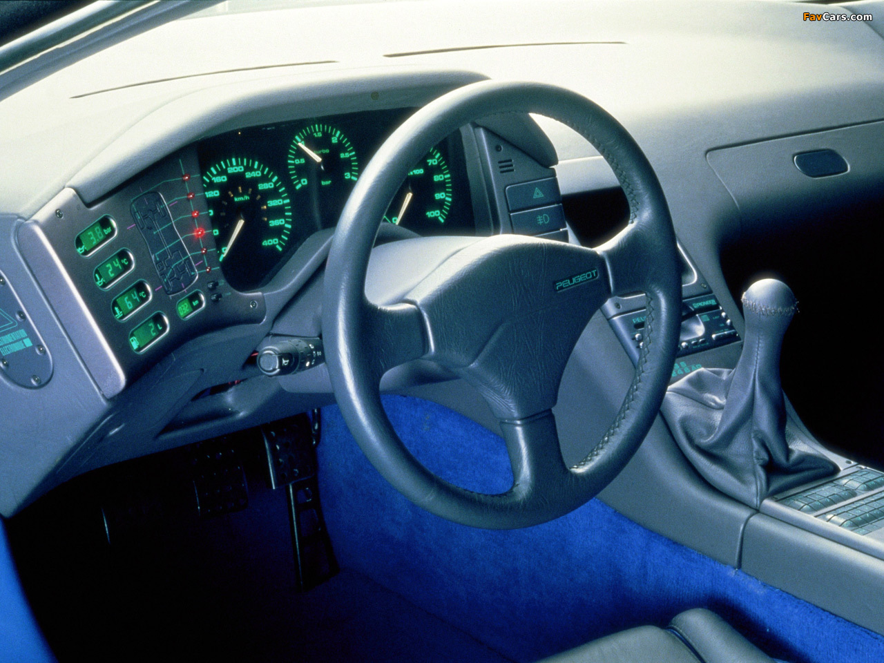 Peugeot Oxia Concept 1988 pictures (1280 x 960)