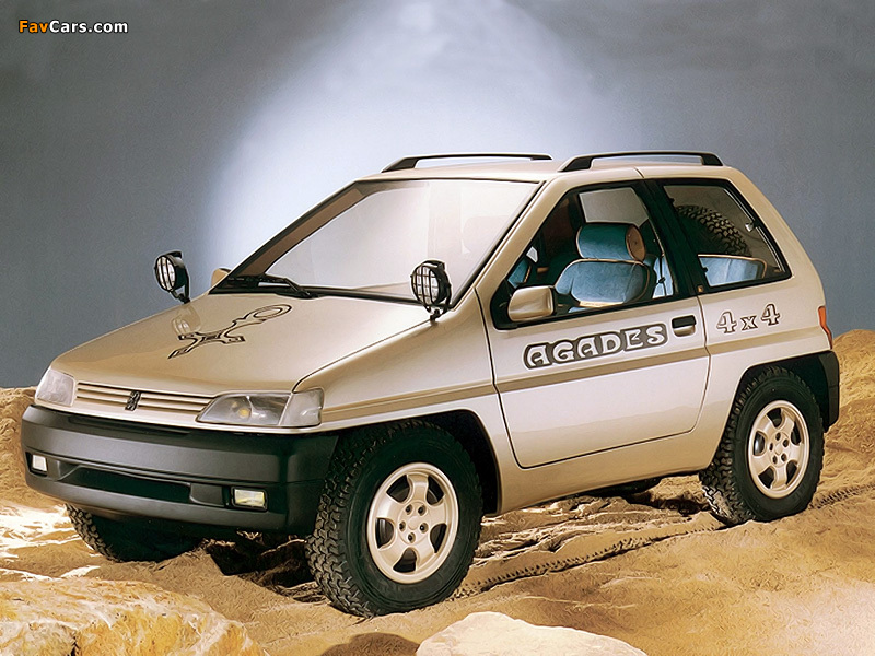 Peugeot 4x4 Agades Concept by Heuliez 1989 images (800 x 600)