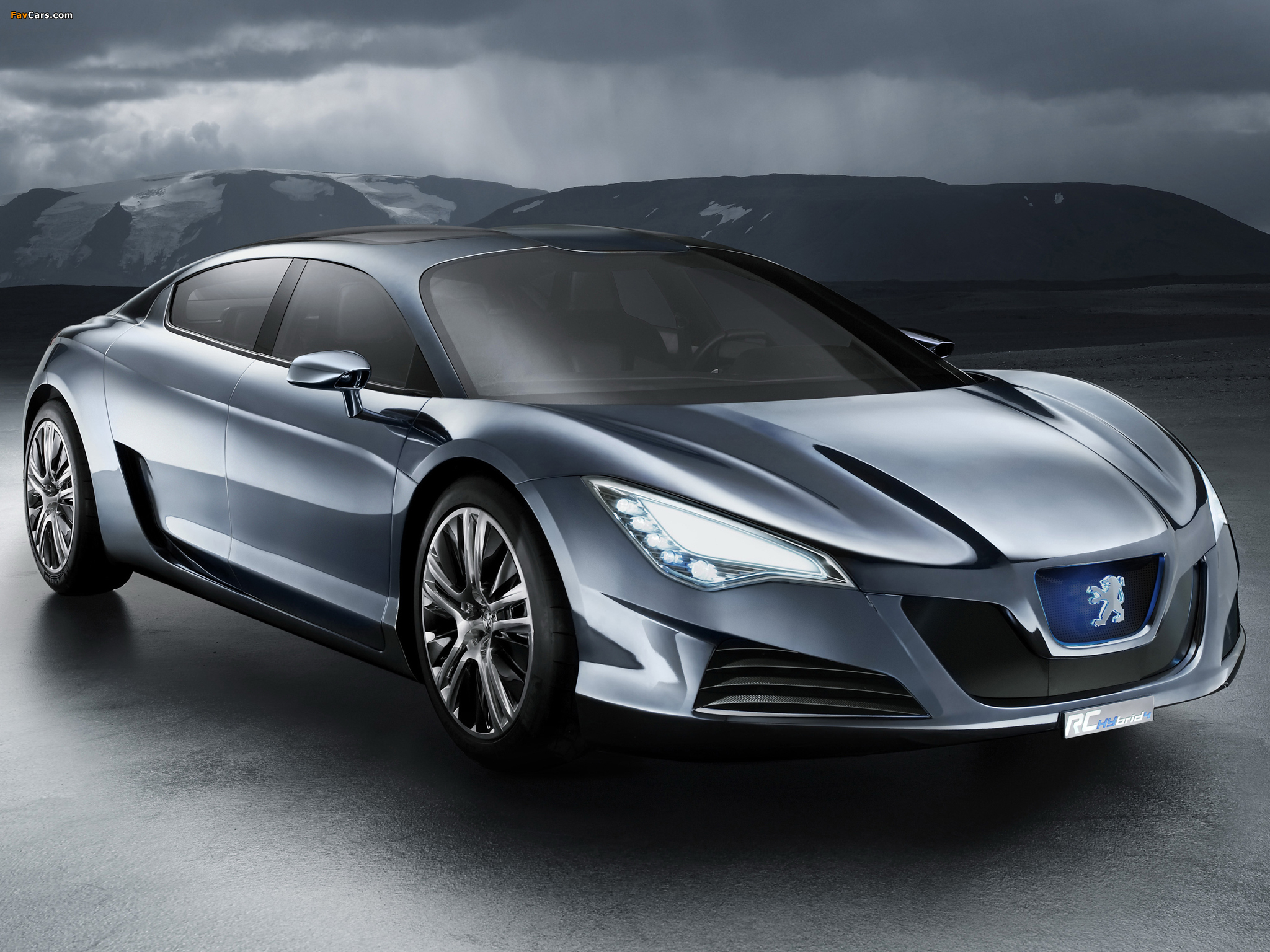 Peugeot RC HYbrid4 Concept 2008 pictures (2048 x 1536)