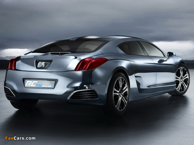 Peugeot RC HYbrid4 Concept 2008 wallpapers (640 x 480)