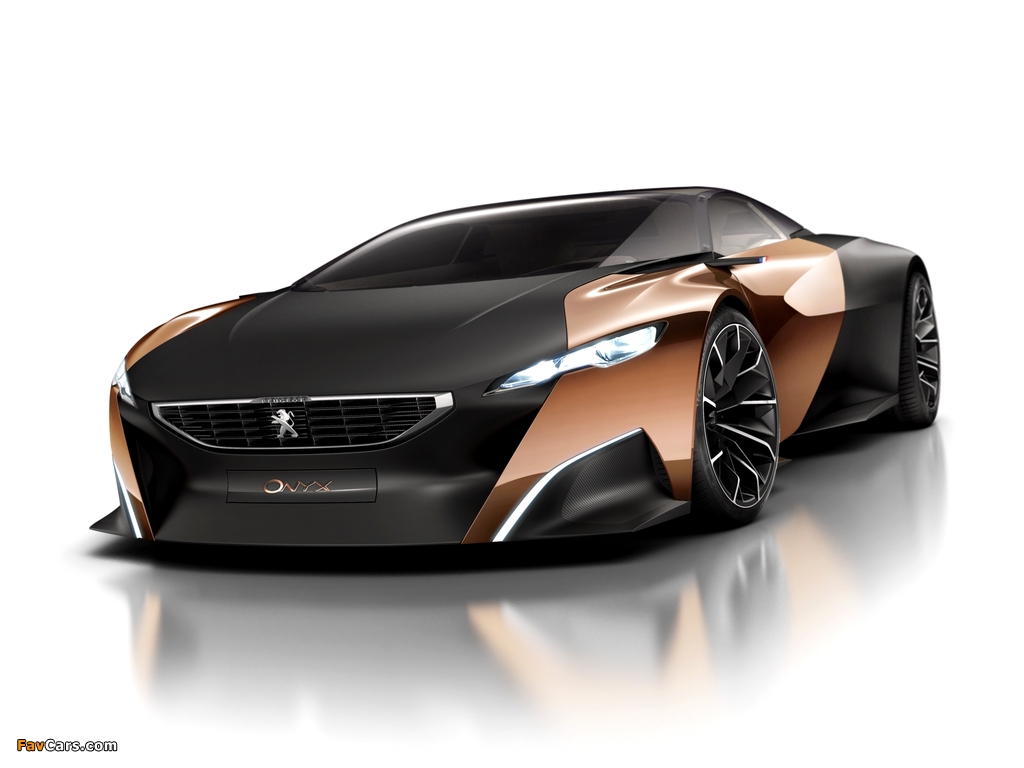 Peugeot Onyx Concept 2012 wallpapers (1024 x 768)
