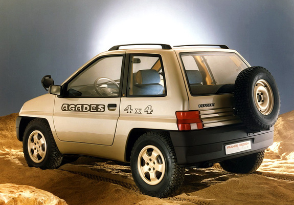 Pictures of Peugeot 4x4 Agades Concept by Heuliez 1989