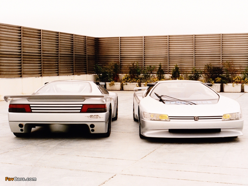 Peugeot Oxia Concept 1988 wallpapers (800 x 600)
