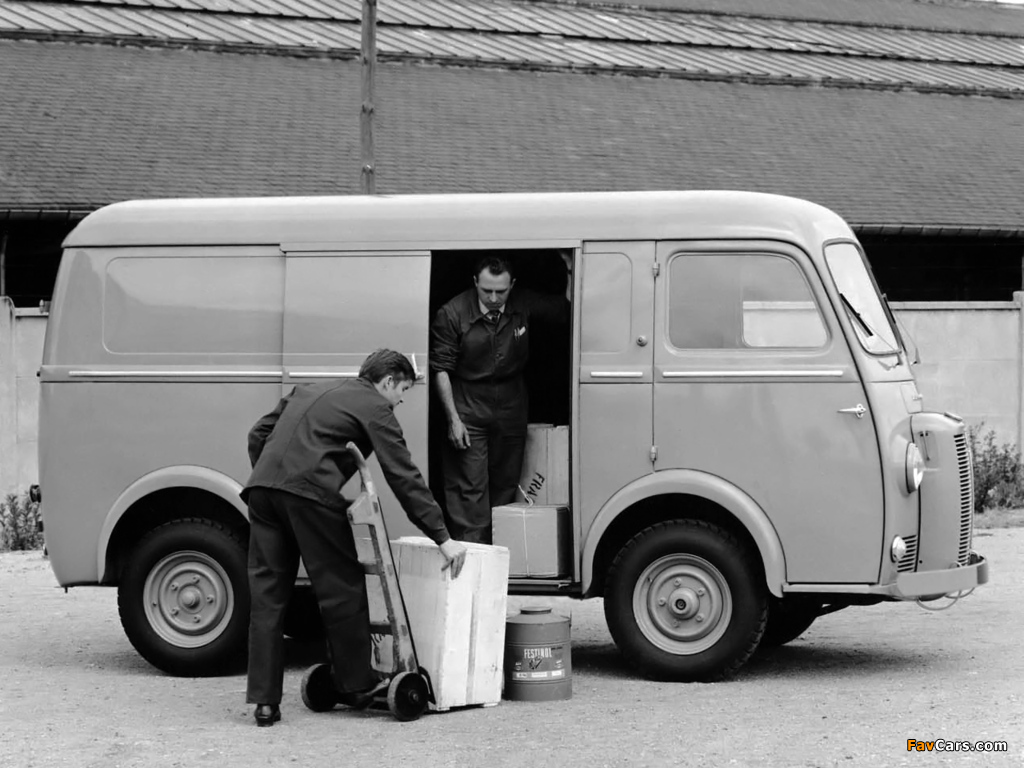 Photos of Peugeot D4B Van 1960–65 (1024 x 768)