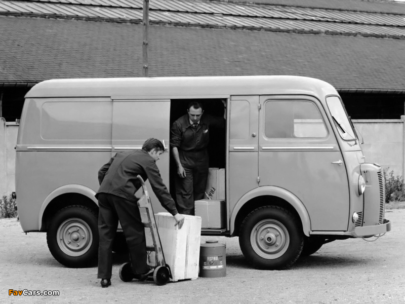 Photos of Peugeot D4B Van 1960–65 (800 x 600)
