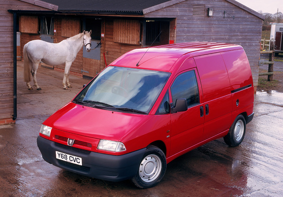 Peugeot Expert Van UK-spec 1995–2004 photos