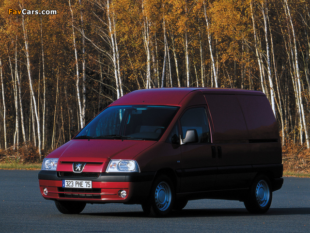 Peugeot Expert Van 2004–07 pictures (640 x 480)