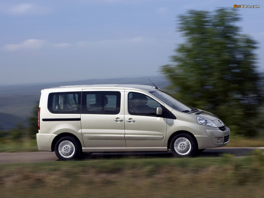 Peugeot Expert Tepee 2007–12 images (1024 x 768)
