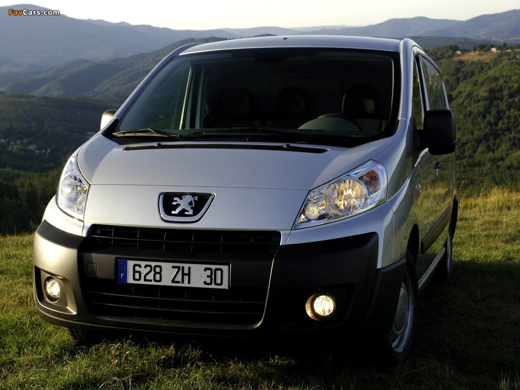 Peugeot Expert Van 2007–12 images (1024 x 768)