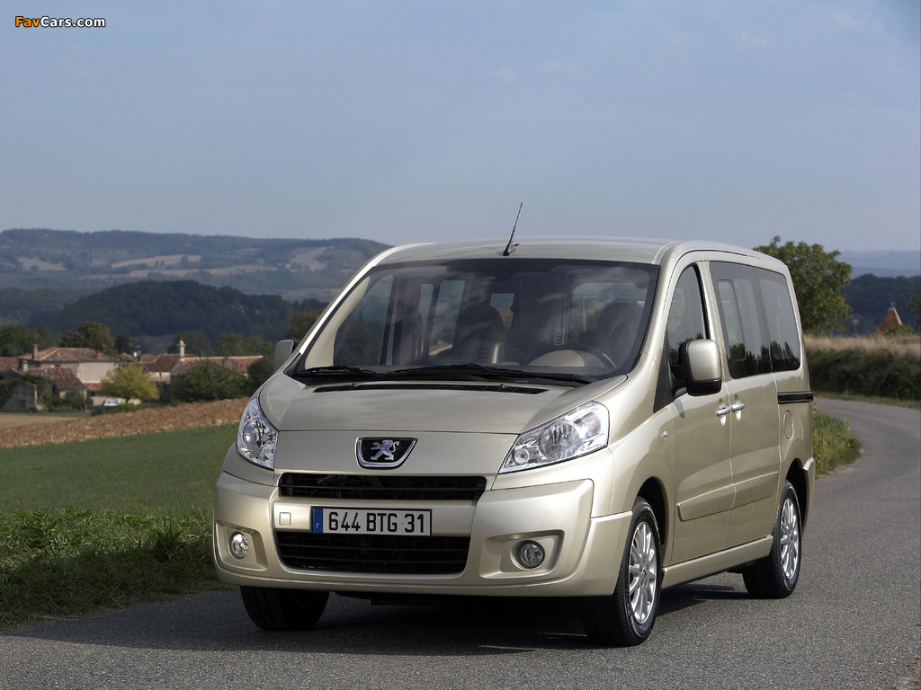 Peugeot Expert Tepee 2007–12 images (1024 x 768)