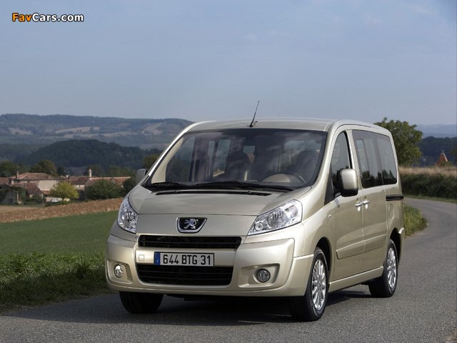 Peugeot Expert Tepee 2007–12 images (640 x 480)