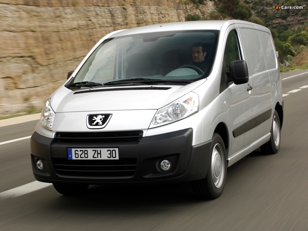 Peugeot Expert Van 2007–12 photos (1024 x 768)