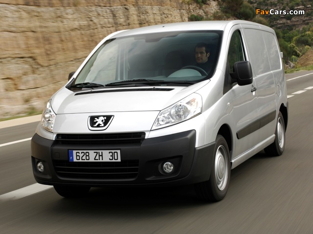 Peugeot Expert Van 2007–12 photos (640 x 480)