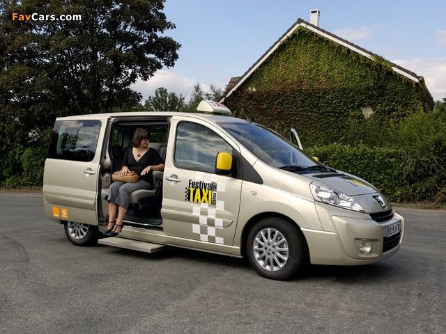 Peugeot Expert Tepee Taxi 2007–12 photos (640 x 480)