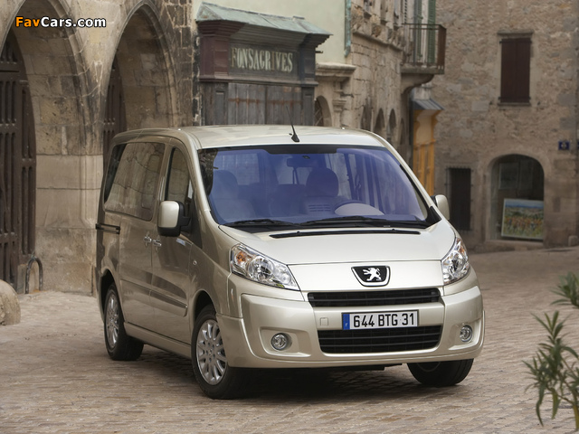 Peugeot Expert Tepee 2007–12 pictures (640 x 480)
