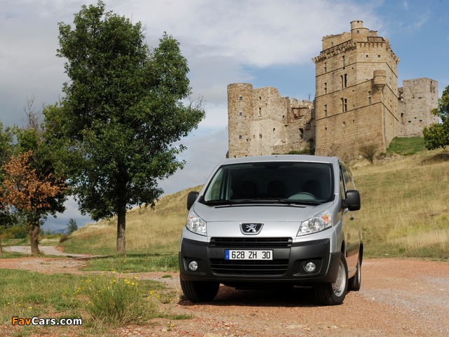 Peugeot Expert Van 2007–12 wallpapers (640 x 480)