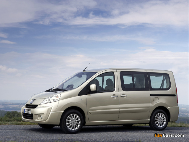 Peugeot Expert Tepee 2007–12 wallpapers (640 x 480)