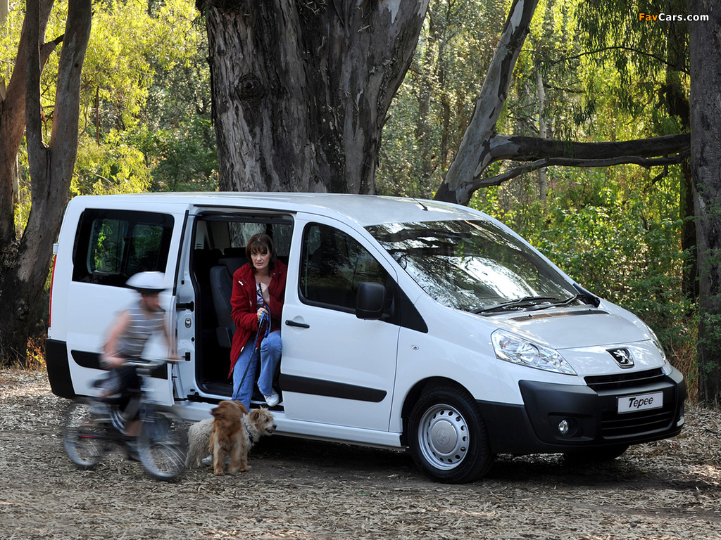 Photos of Peugeot Expert Tepee ZA-spec 2007–12 (1024 x 768)