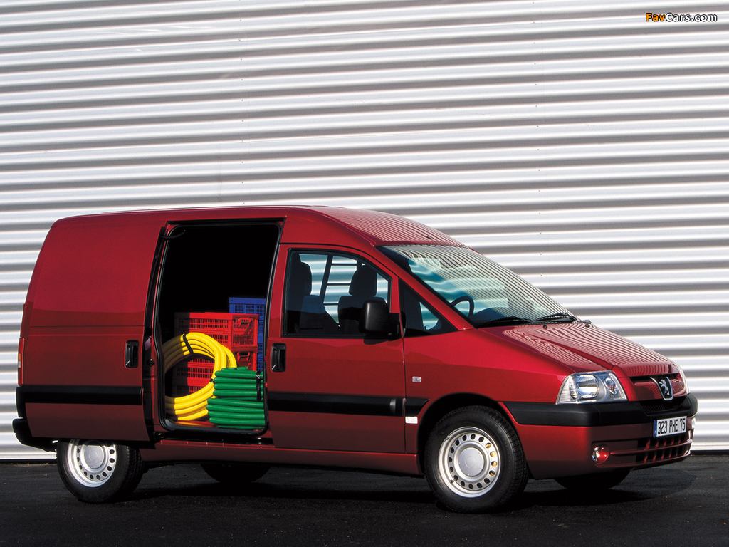 Peugeot Expert Van 2004–07 wallpapers (1024 x 768)