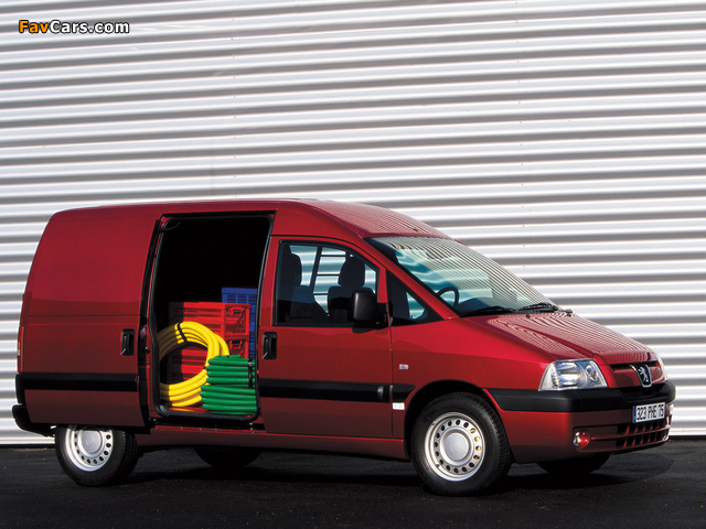 Peugeot Expert Van 2004–07 wallpapers (640 x 480)