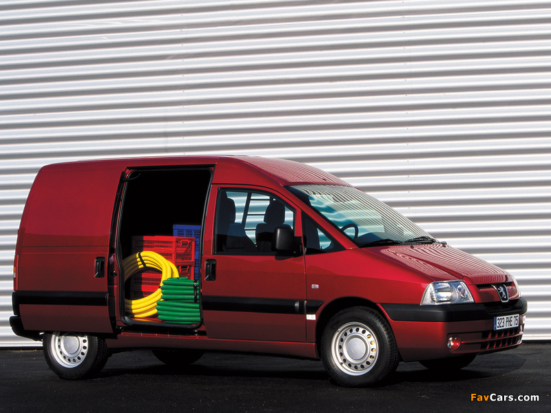 Peugeot Expert Van 2004–07 wallpapers (800 x 600)