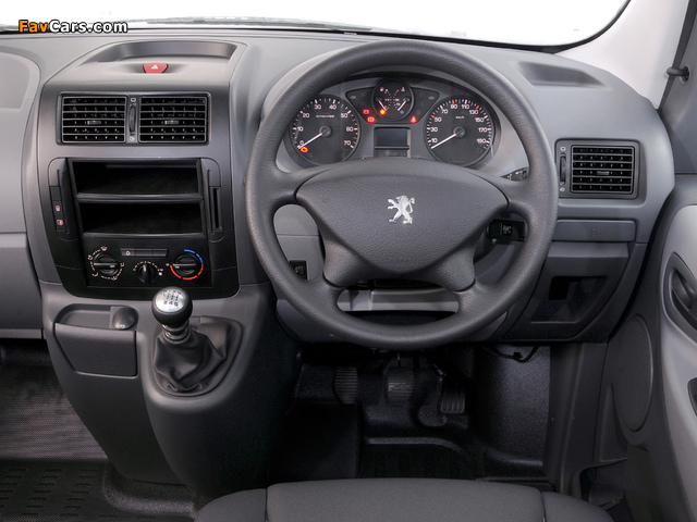 Peugeot Expert Van ZA-spec 2007–12 wallpapers (640 x 480)