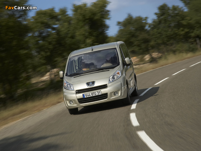 Peugeot Expert Tepee 2007–12 wallpapers (640 x 480)