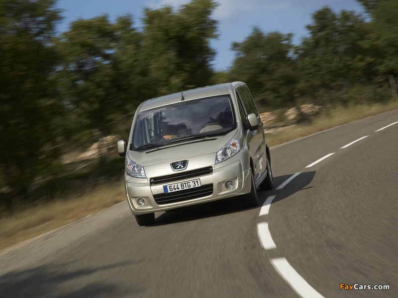 Peugeot Expert Tepee 2007–12 wallpapers (800 x 600)