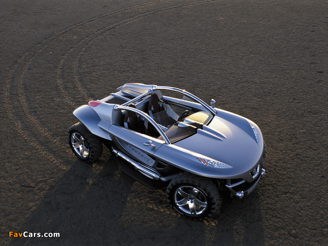 Peugeot Hoggar Concept 2003 images (640 x 480)