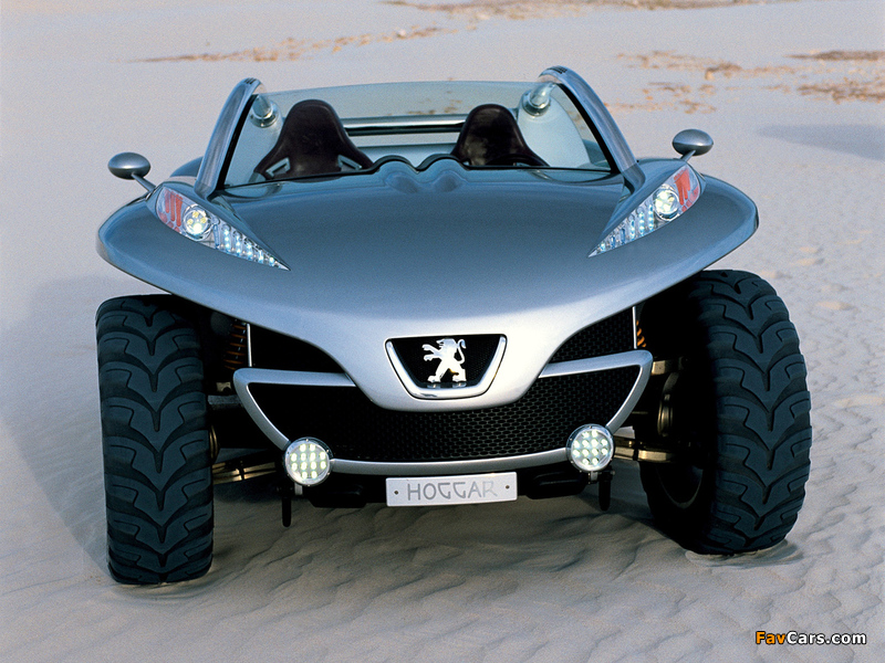 Peugeot Hoggar Concept 2003 photos (800 x 600)
