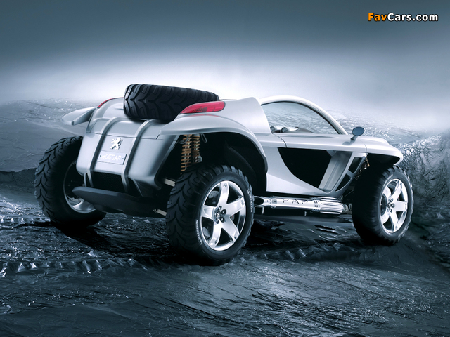 Peugeot Hoggar Concept 2003 wallpapers (640 x 480)