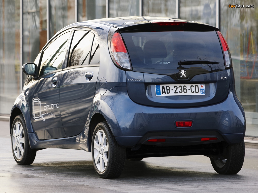 Peugeot iOn EV 2009 images (1024 x 768)