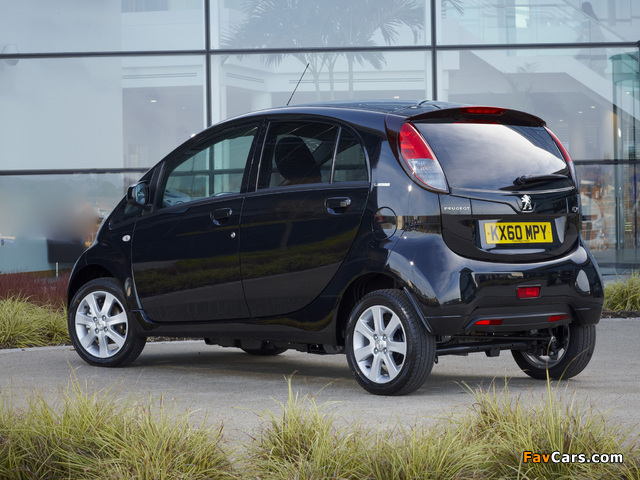 Peugeot iOn EV UK-spec 2009 images (640 x 480)