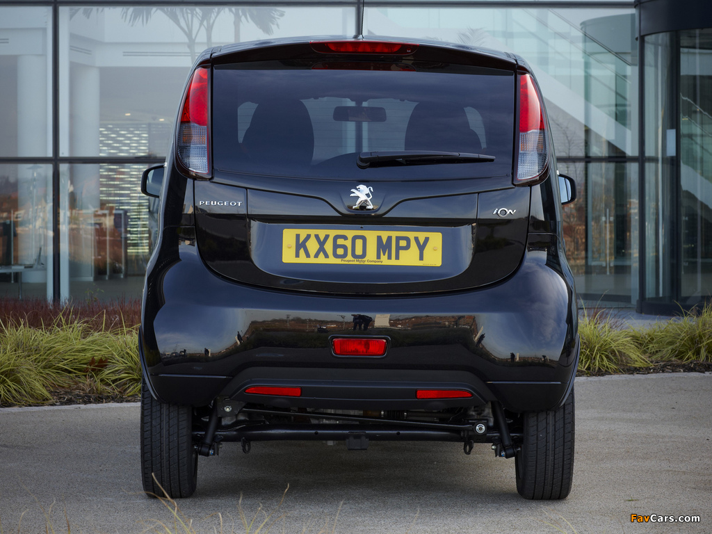 Photos of Peugeot iOn EV UK-spec 2009 (1024 x 768)